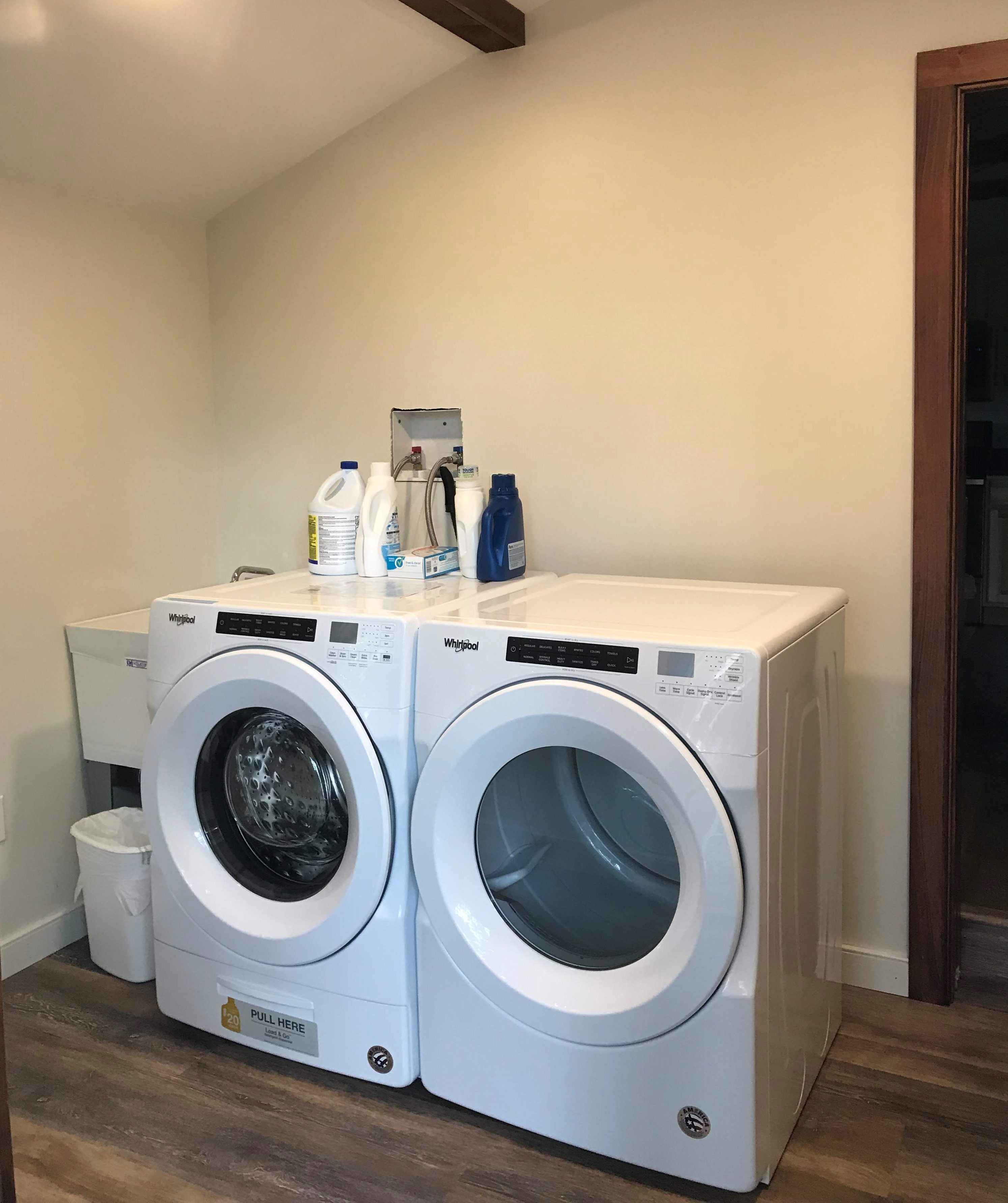 Image of washer & dryer
